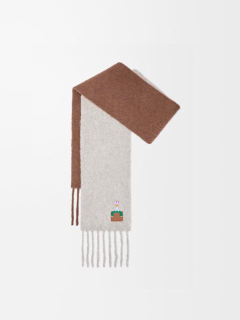 Loewe Scarf in alpaca and wool blend