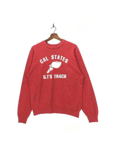 Other Designers Vintage - Vintage Cal State University G.T’S Track Spell Out Big Logo