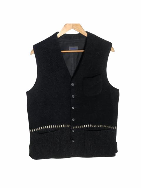 KENZO Vintage kenzo wool sleeveless jacket