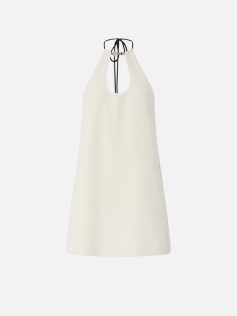 PINKO MINI DRESS WITH BEJEWELLED DETAIL