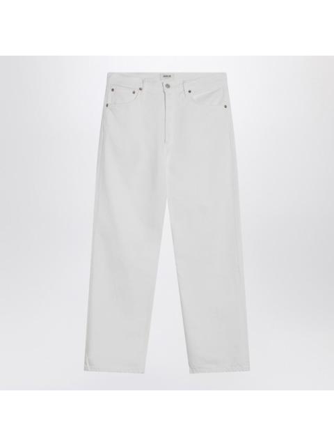 AGOLDE White jeans in regenerated denim