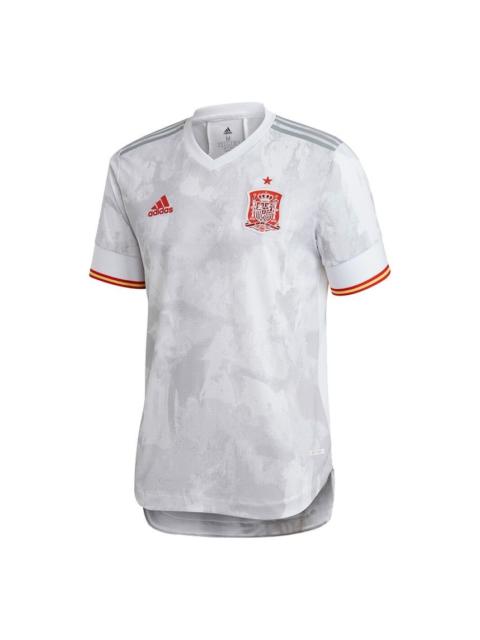 adidas adidas Fef A Jsy Spanish national team Away AU Player Edition Sports Short Sleeve Soccer/Football Je