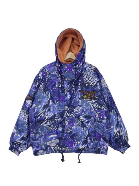 Other Designers Yamaha - Vintage 90’s Yamaha MAG Art Print Ski Jacket
