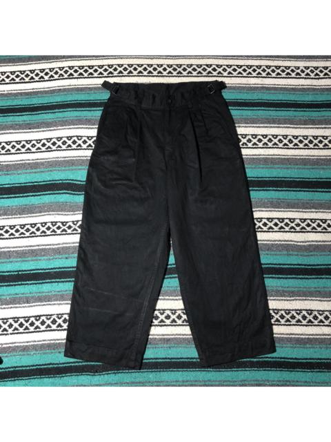 MARGARET HOWELL Margaret Howell Black Baggy Straight Trouser Pants