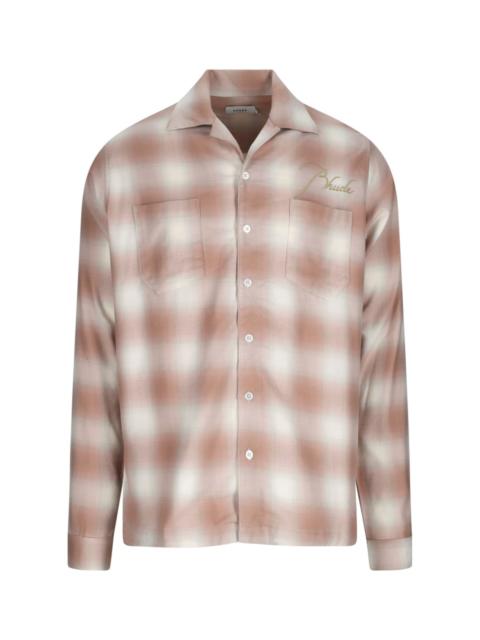RHUDE CHECKED SHIRT
