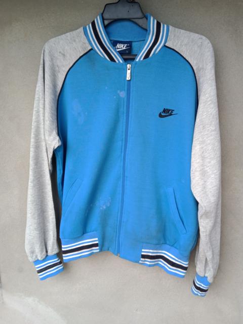Other Designers Nike × Vintage - Vintage 80's Blue Tag Zip Up Sweater.