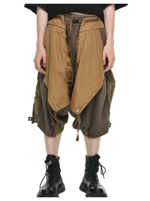 Other Designers Designer - HAMCUS/Jungle Multi-layered pleated sweatpant/FN  Green | claudiefondawuse3891 | REVERSIBLE