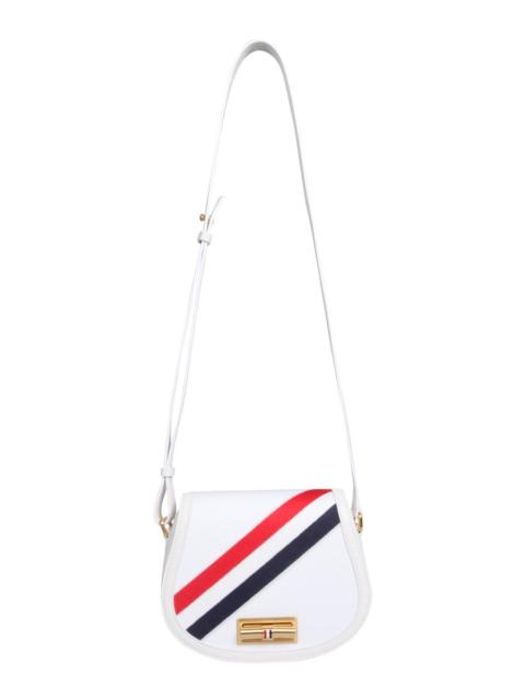 Thom Browne Thom Browne Women Canvas Saddle Shoulder Bag