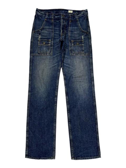 Other Designers Urban Research Doors - ❤️‍🔥VINTAGE JAPANESE URBAN RESEARCH DISTRESSED DENIM JEANS