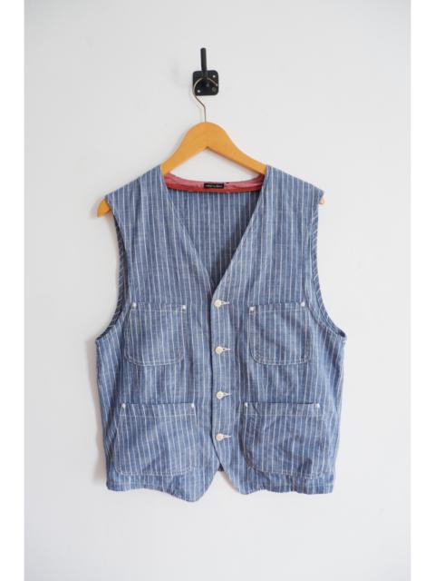 Vintage Sunny Sports Hickory Chambray Vest