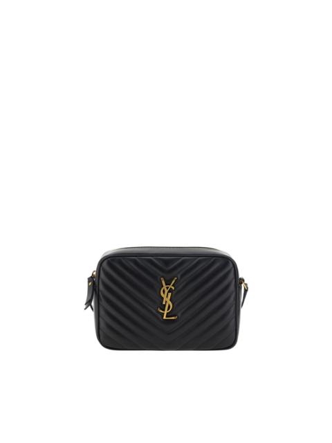 SAINT LAURENT Saint Laurent Quilted Leather Lou Shoulder Bag