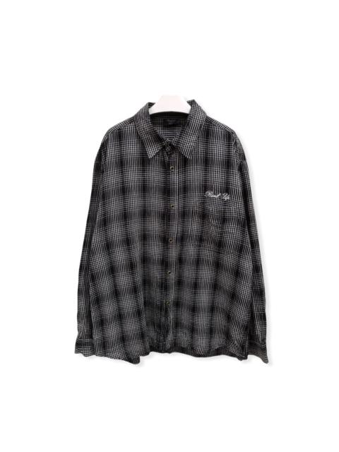 Other Designers Japanese Brand - Japanese Brand Ru Company Plaid tartan Flannel Shirt 👕