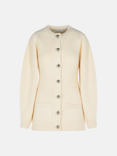 Lanvin IVORY WOOL CARDIGAN