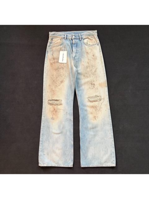 Acne Studios Acne Studios 2021M Mud-Dyed Distressed Jeans