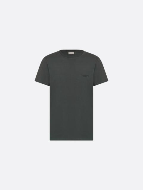 Dior Dior Cotton T-shirt With Logo