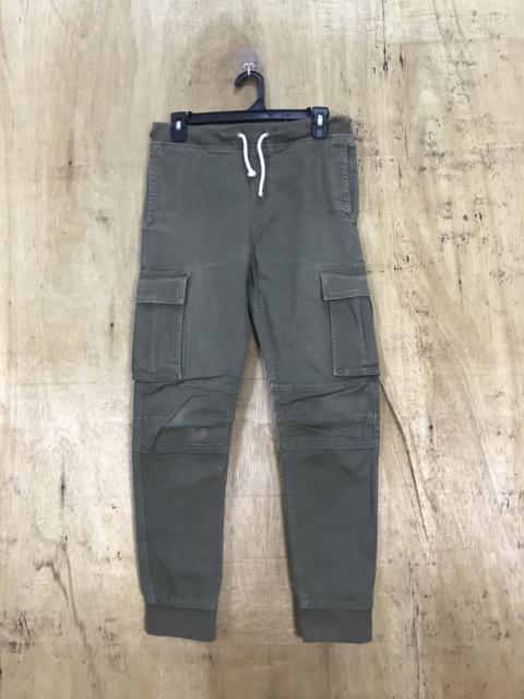 Other Designers H&M - H&M Cargo Pant Multipocket Strap Adjustable Waist