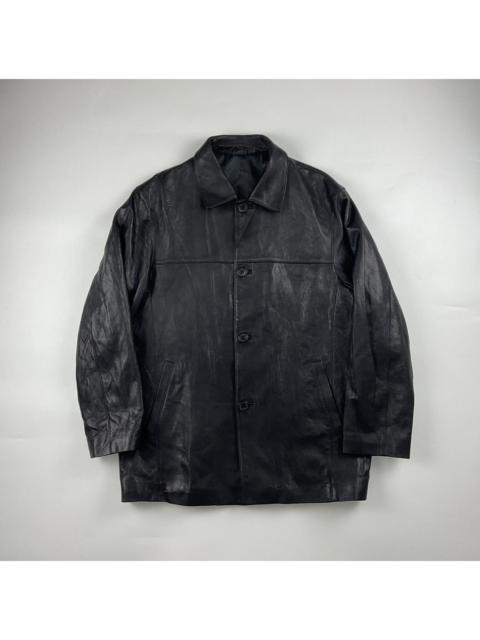 BALENCIAGA Vintage Balenciaga Leather Jacket