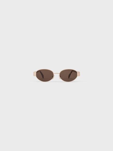 CELINE Celine "metal 01" Triomphe Sunglasses