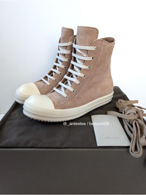 Rick Owens 💥1/1 UNRELEASED DARKFLESH LEATHER HIGH RAMONES