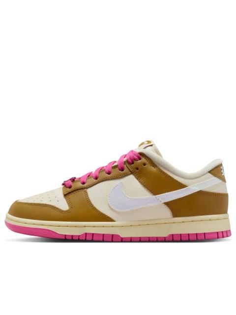 Nike (WMNS) Nike Dunk Low 'Just Do It - Bronzine Pink' FD8683-700