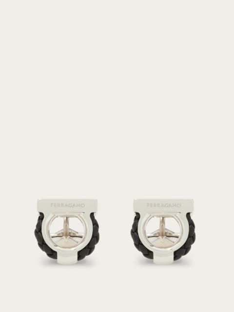 FERRAGAMO Gancini cufflinks