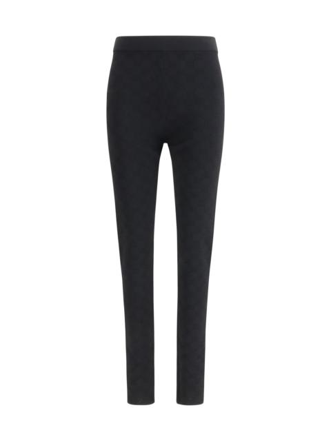 GUCCI Gucci Elastic Gg Jacquard Leggings