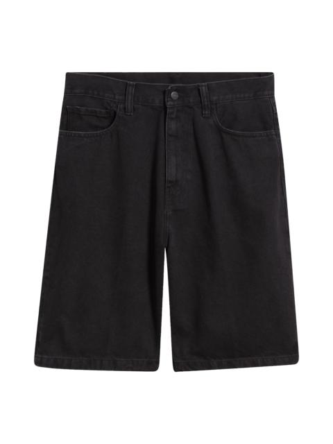Carhartt Work In Progress Landon Denim Shorts in Black (Stone Washed) at Nordstrom