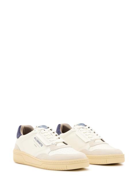 ALLSAINTS AllSaints Regan Low Top Sneaker in White/Blue at Nordstrom