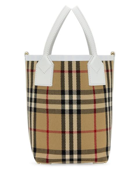ハンドバッグ BURBERRY EMBROIDERED CANVAS MINI LONDON HANDBAG Burberry Embroidered Canvas Mini London Handbag | eBay