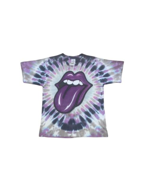Other Designers vintage the rolling stones tie dye tshirt single stitch