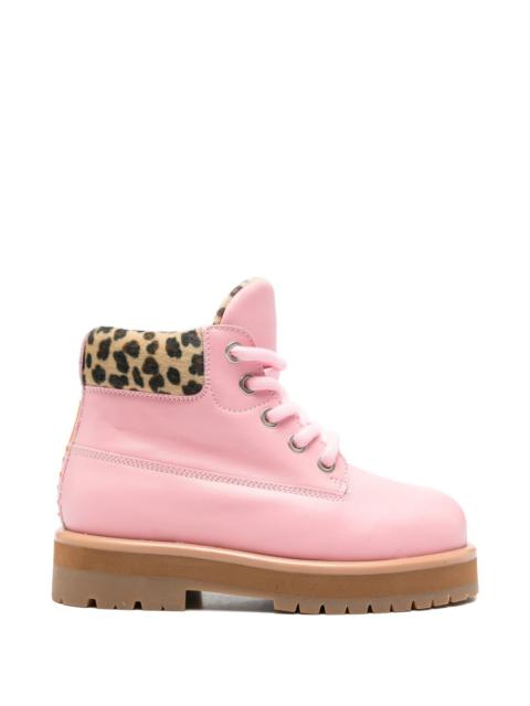 PDF Pdf Strada Low Cheetah-print Boots