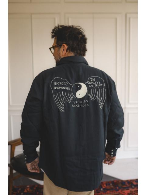 visvim VISVIM FOUR CORNERS L/S- BLACK