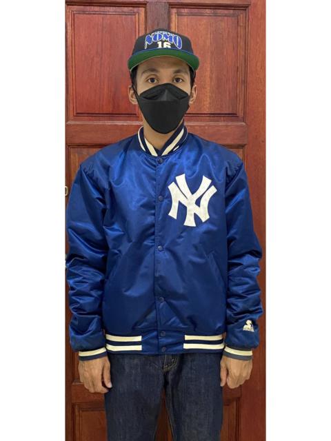 Other Designers Vintage Starter New York Yankees MLB Varsity Satin Jacket