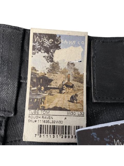 Nudie Jeans Nudie Jeans Tube Tom Rough Raven Deadstock Jeans W30 L32