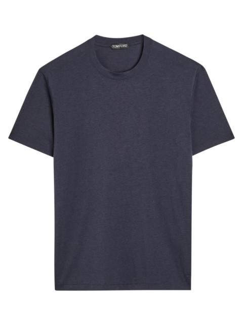 TOM FORD Tom Ford Logo-embroidered Jersey T-shirt