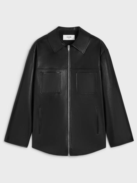 CELINE overshirt IN lambskin