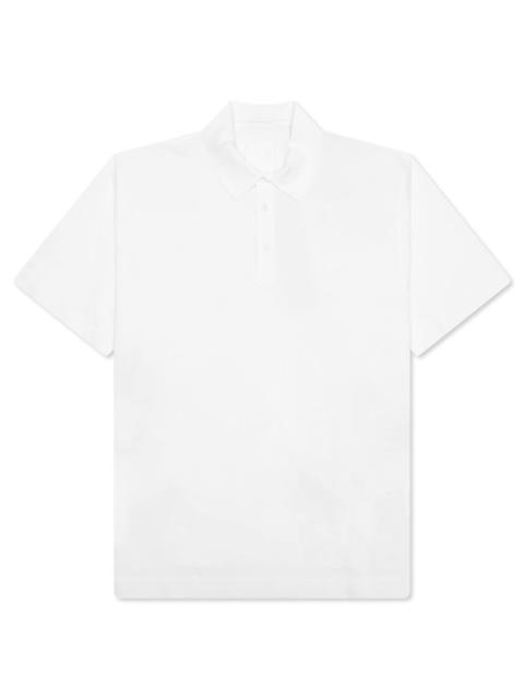 Givenchy POLO IN COTTON WITH 4G DETAIL - WHITE