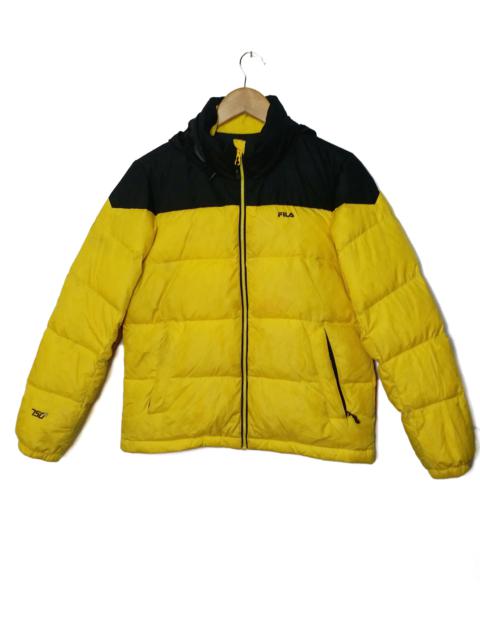 Other Designers 🔥QUICK SALE🔥Color Block FILA Puffer Down Jacket M