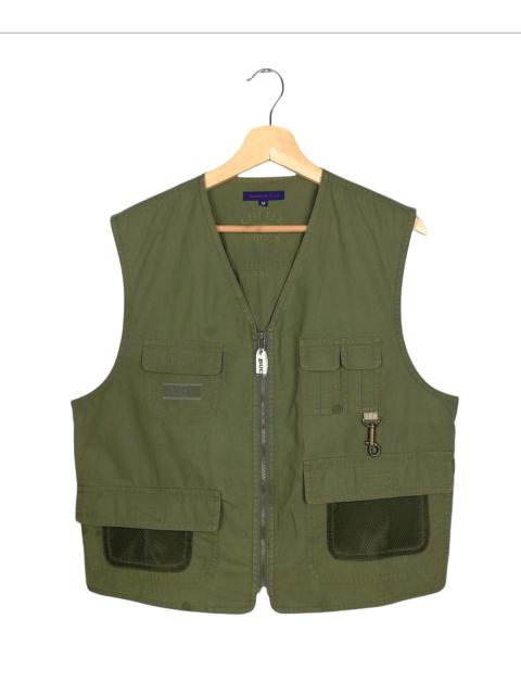 Designer - Men Cutter & Buck Vest Multi Pocket Hiking Fishing