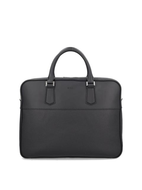 Other Designers Hugo Boss Leather Briefcase Bag