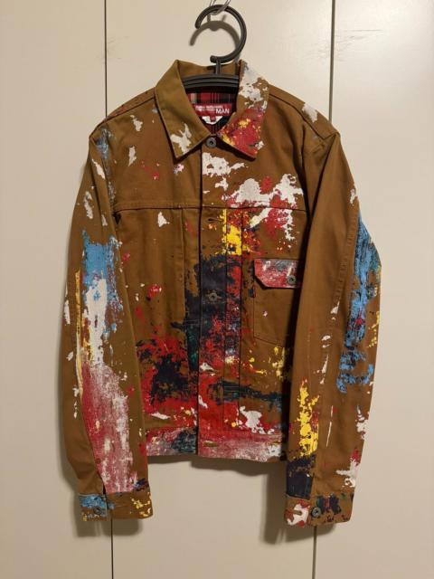 Junya Watanabe MAN Junya Watanabe MAN Runway Multicolor Paint Jacket