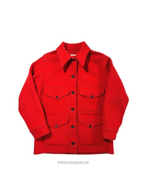 FILSON Filson Mackinaw Wool Cruiser Jacket - Scarlet Red W10