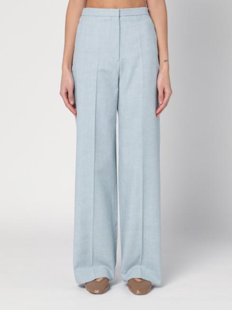 Loulou de Saison Gray fog pants in cotton blend