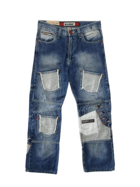Other Designers Vintage - Rare🔥Gazoz Multipocket Patched Style Design Jeans