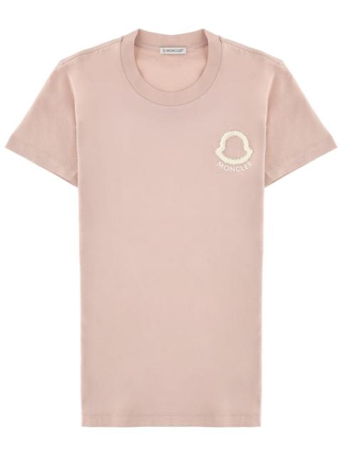 Moncler Moncler Women T-Shirt Con Logo Ricamato