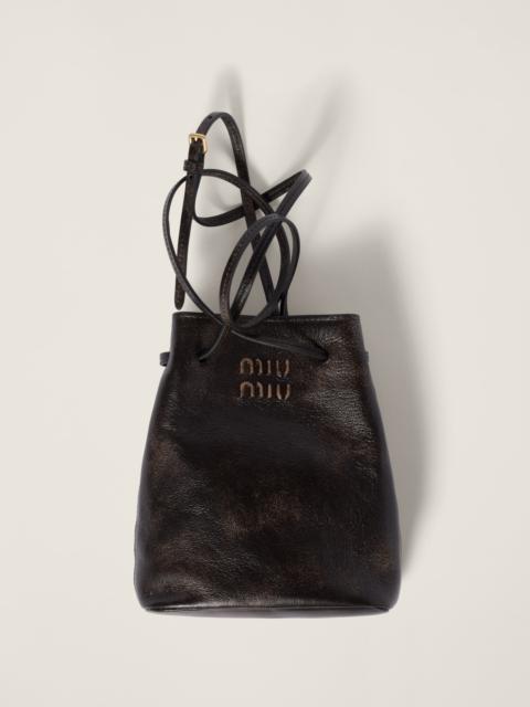Miu Miu Nappa leather pouch