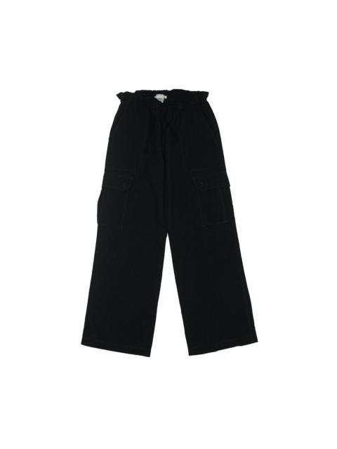 Pleats Please Issey Miyake *NoTariff Pleats Please Contrast Stitch Cargo Pants