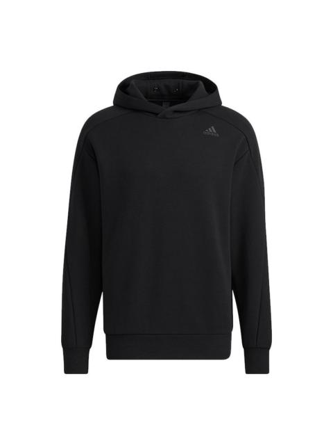 Men's adidas Th Mask Hoody Solid Color Pullover Black H39211