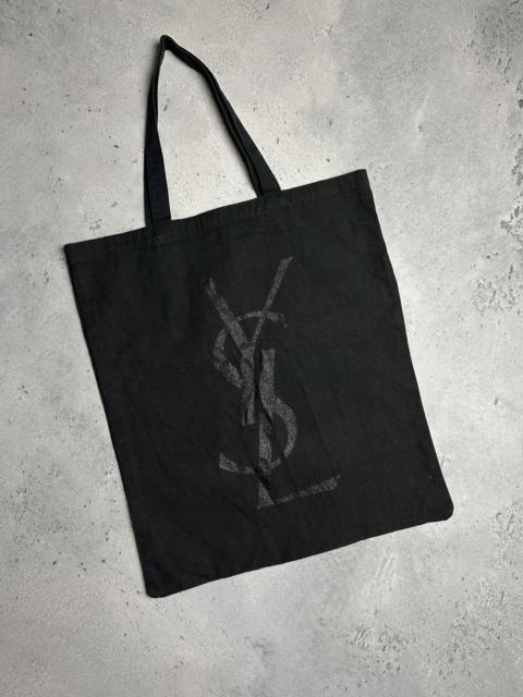 SAINT LAURENT Yves Saint Laurent Beauty Shopper Bag Black y2k Italy YSL