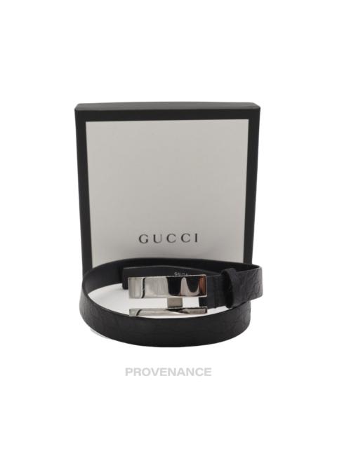 Gucci Belt - Black Crocodile Leather